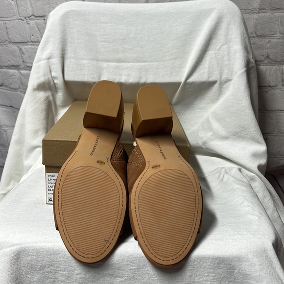 Block heel open toe mules - Picture 4 of 4